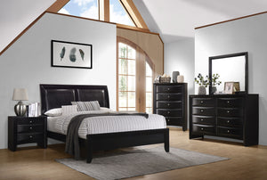 Raphael 5-Piece Queen Bedroom Set Black