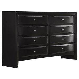 Raphael 5-Piece Queen Bedroom Set Black