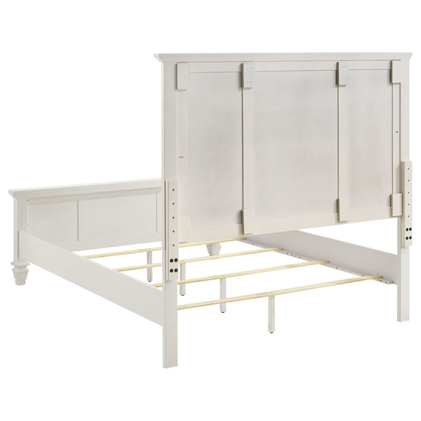 Chloe 5-piece Queen Bedroom Set Cream White