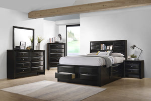 Torin 5-Piece Eastern King Bedroom Set Black