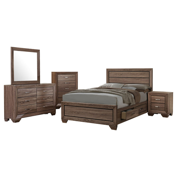 Graham 5-piece Queen Bedroom Set Washed Taupe