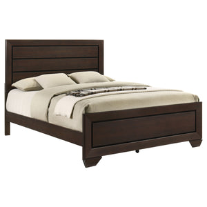 Nolan Wood Queen Panel Bed Dark Cocoa