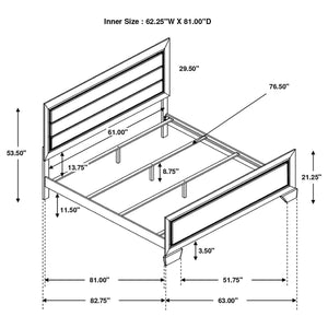 Nolan Wood Queen Panel Bed Dark Cocoa