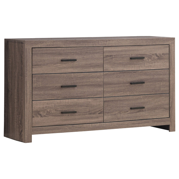 Percival 5-Piece Queen Bedroom Set Barrel Oak