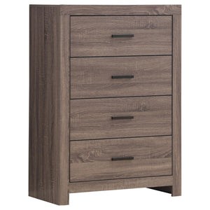 Percival 5-Piece Queen Bedroom Set Barrel Oak