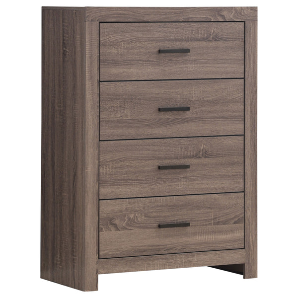 Percival 5-Piece Queen Bedroom Set Barrel Oak