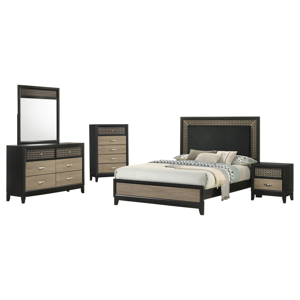 Dominic 5-Piece Queen Bedroom Set Black