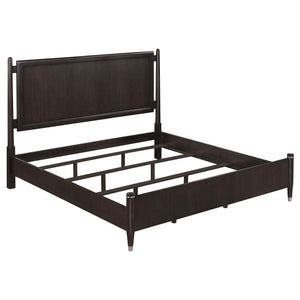 Lachlan Wood Queen Poster Bed Brown