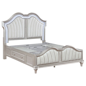 Fiona 5-piece Queen Bedroom Set Silver Oak