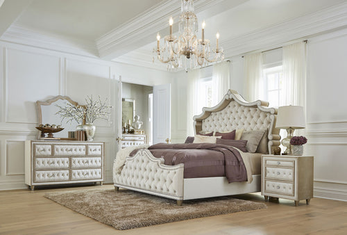 Antonella Ivory 5-Piece Queen Set