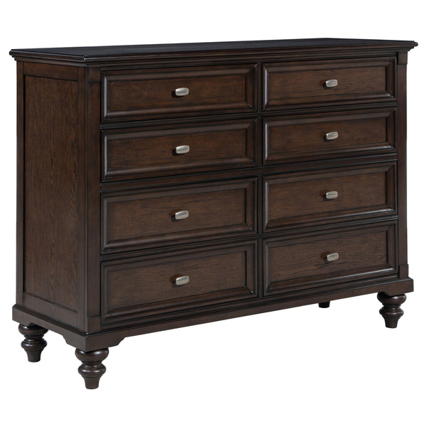 Elara 5-Piece Queen Bedroom Set Dark Oak