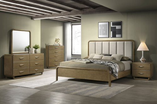 Miriam 5-piece Queen Bedroom Set Nutmeg