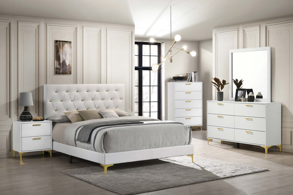 Dorian 5-Piece Queen Bedroom Set White