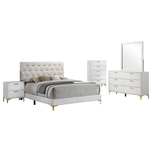 Dorian 5-Piece Queen Bedroom Set White