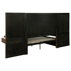 Amara 5-Piece Queen Panel Bedroom Set Ash Brown