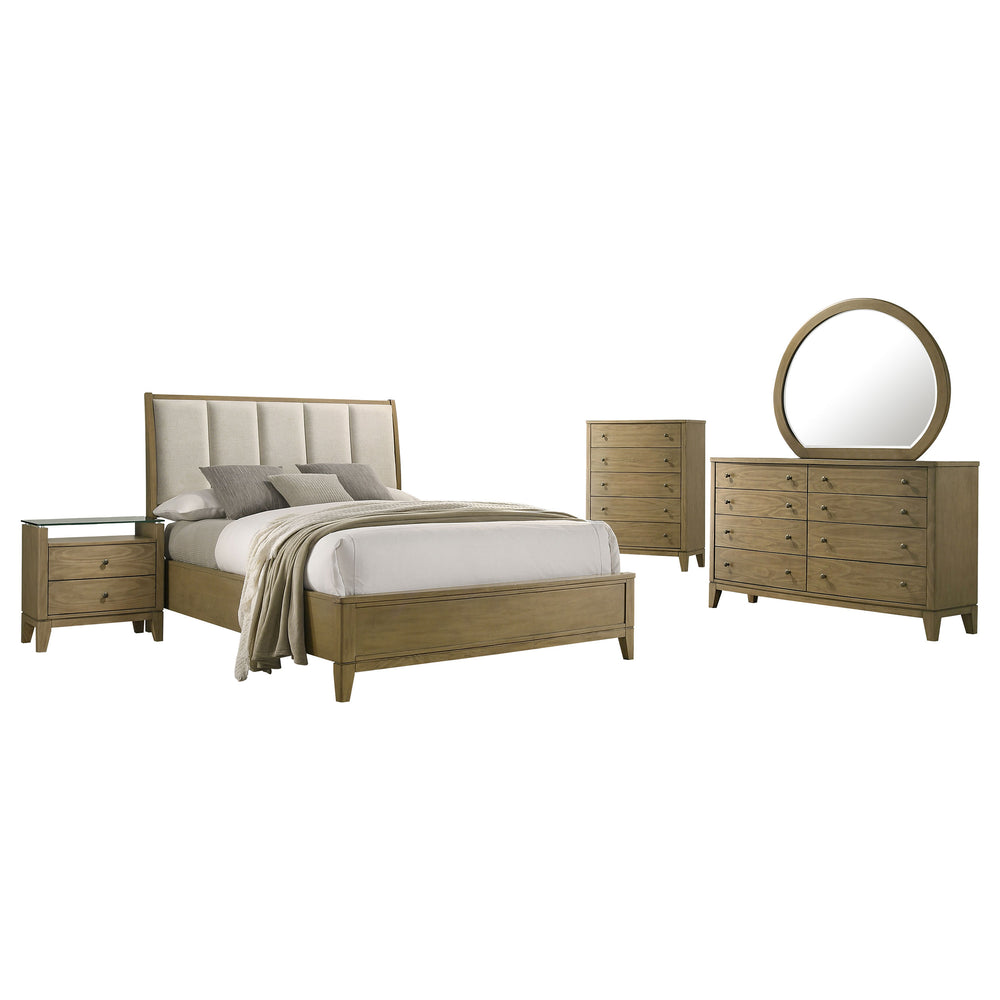 Thorne 5-Piece Queen Bedroom Set Natural Pine