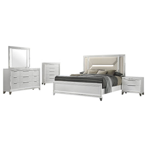 Isolde 5-Piece Queen Bedroom Set White