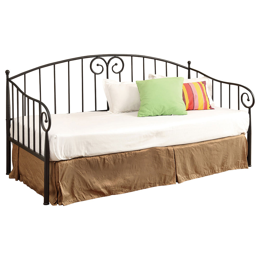 Madison Metal Twin Daybed Black