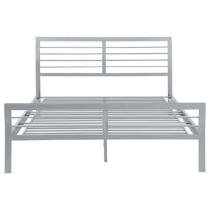 Harrington Metal Queen Open Frame Bed Silver