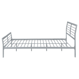 Harrington Metal Queen Open Frame Bed Silver