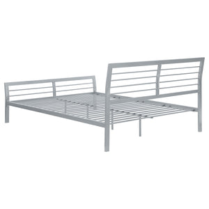 Harrington Metal Queen Open Frame Bed Silver