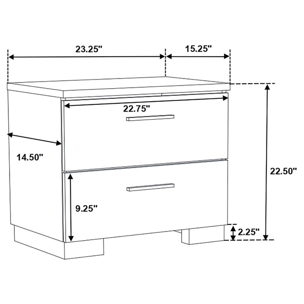 Eleanor 5-piece Queen Bedroom Set White