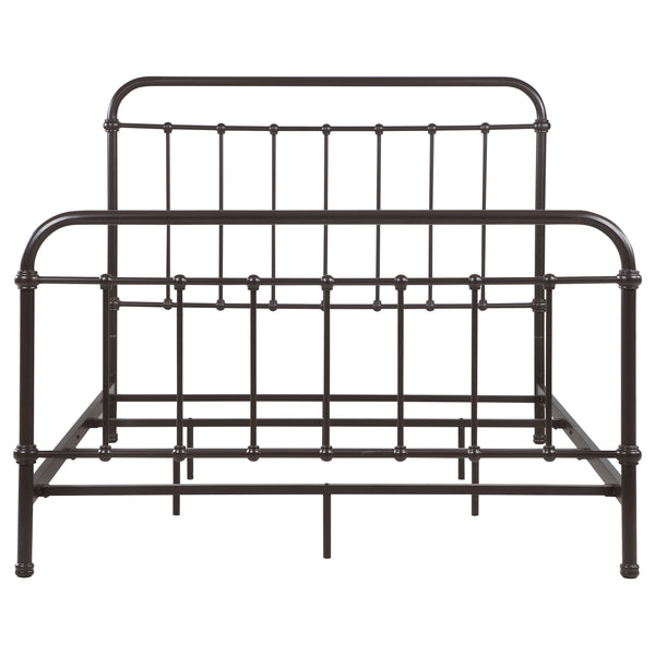 Ashford Metal Queen Open Frame Bed Dark Bronze