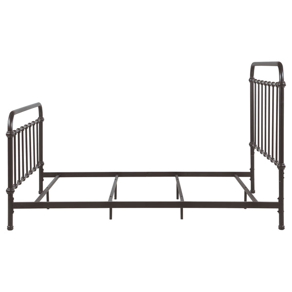 Ashford Metal Queen Open Frame Bed Dark Bronze