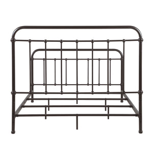 Ashford Metal Queen Open Frame Bed Dark Bronze