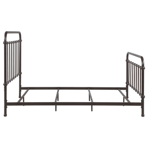 Ashford Metal Queen Open Frame Bed Dark Bronze