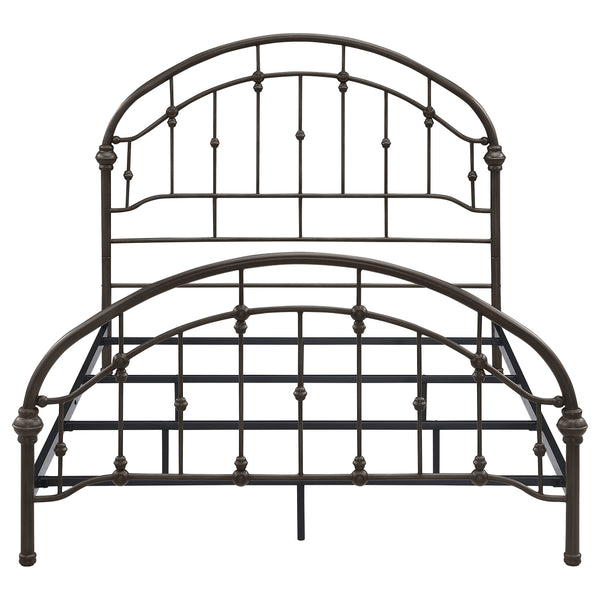 Dakota Metal Queen Open Frame Bed Dark Bronze