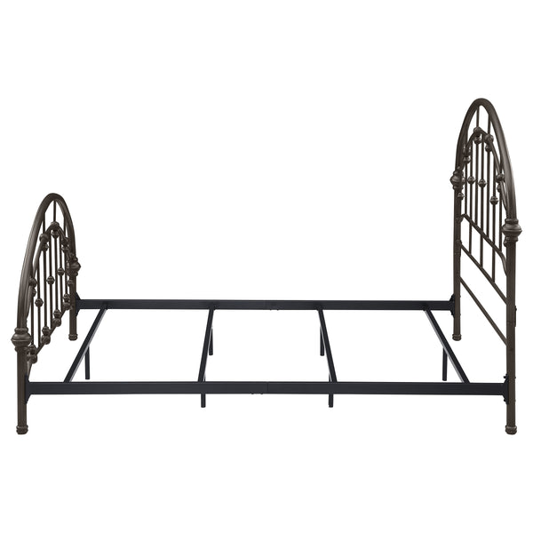 Dakota Metal Queen Open Frame Bed Dark Bronze