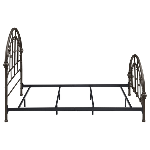 Dakota Metal Queen Open Frame Bed Dark Bronze