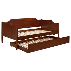 Redding Cherry Wood Daybed with Trundle – Twin