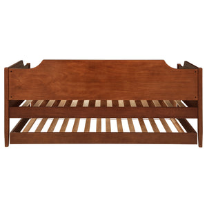 Redding Cherry Wood Daybed with Trundle – Twin