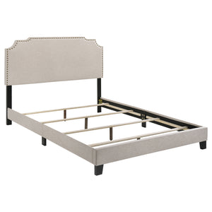 Tamarac Upholstered Queen Bed - Beige