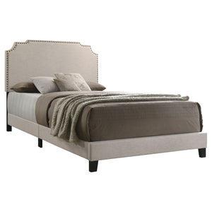 Tamarac Upholstered Queen Bed - Beige