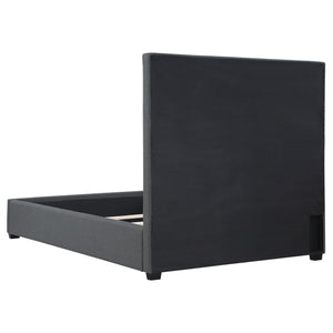 Lonsdale Upholstered Queen Panel Bed Charcoal