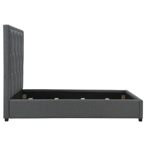 Lonsdale Upholstered Queen Panel Bed Charcoal