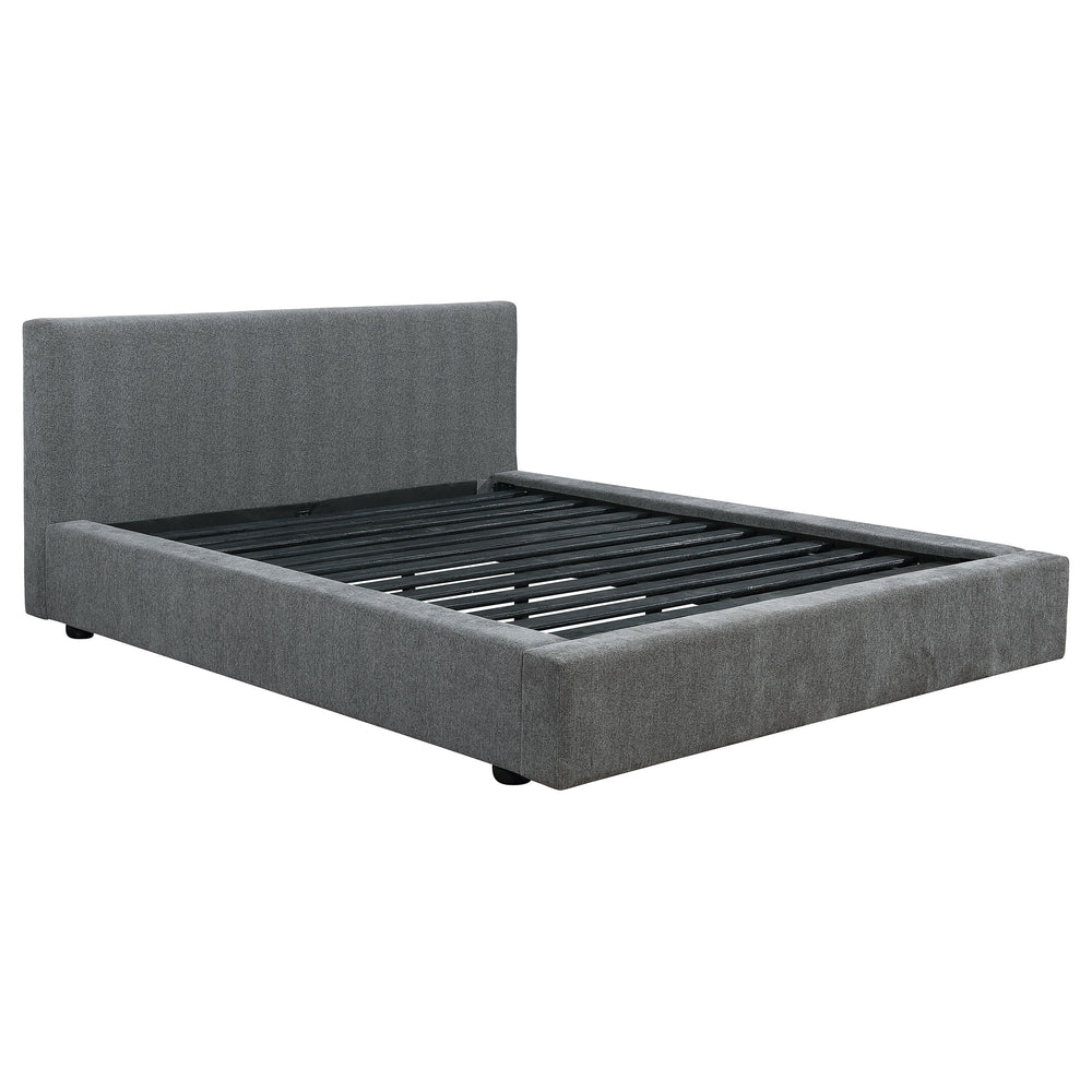 Harrington Upholstered Queen Panel Bed Graphite