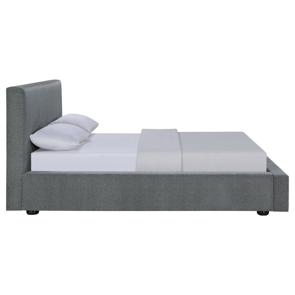 Harrington Upholstered Queen Panel Bed Graphite