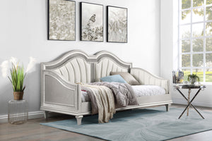 Isla Upholstered Twin Daybed Silver Oak