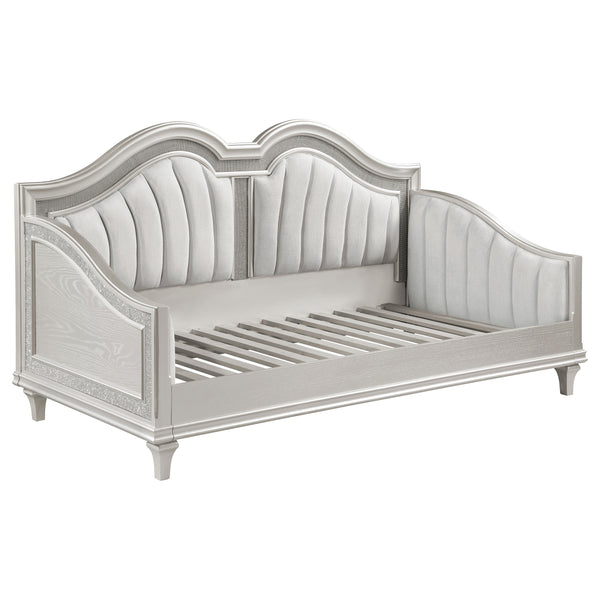 Isla Upholstered Twin Daybed Silver Oak