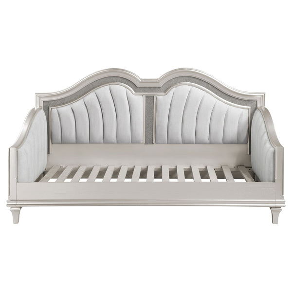 Isla Upholstered Twin Daybed Silver Oak