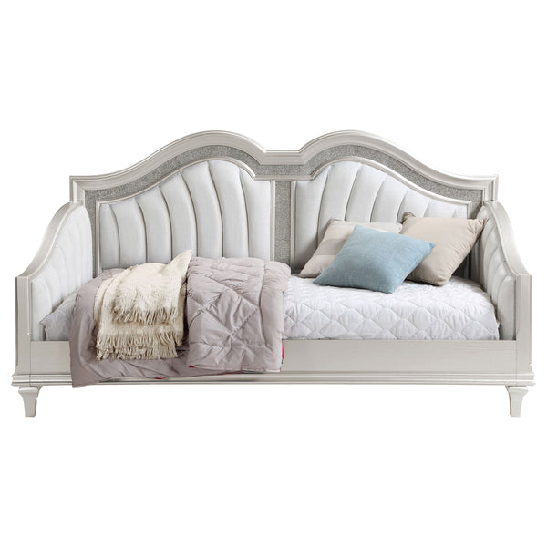 Isla Upholstered Twin Daybed Silver Oak