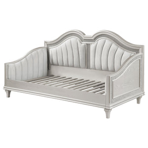 Isla Upholstered Twin Daybed Silver Oak