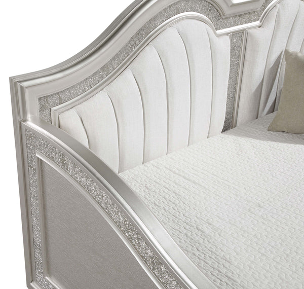 Isla Upholstered Twin Daybed Silver Oak