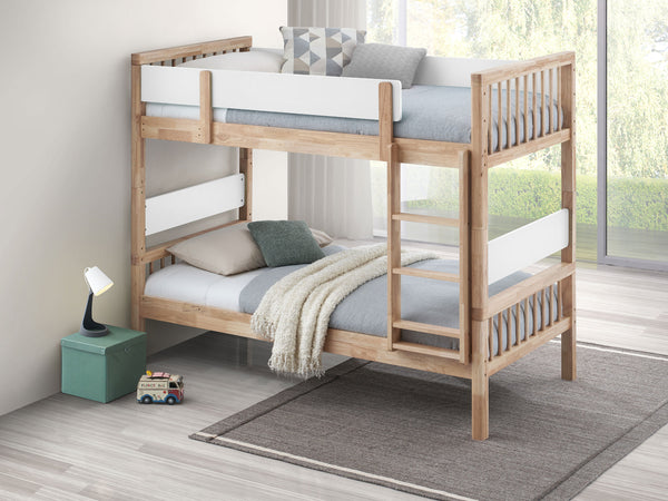 Harper Wood Twin Over Twin Bunk Bed Natural